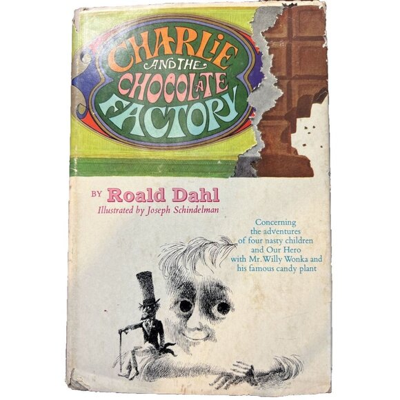 Charlie And The Chocolate Factory Other - Charlie And The Chocolate Factory By Roald Dahl Hardcover Vintage 1973